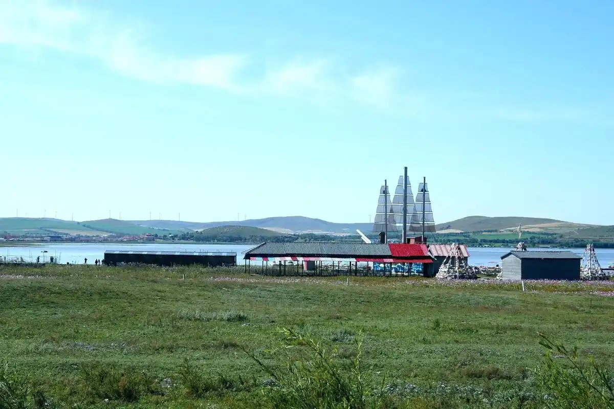 抖音图文来了 #河北美景我的摄影作品《沽源闪电河美景40》