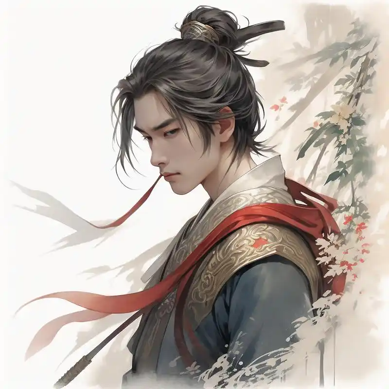 古风男生头像,做旧江湖侠客03