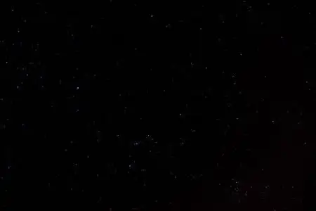 黑星星黑夜中的星星尘埃照片