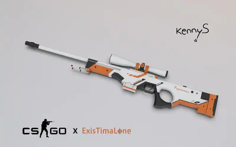 【creo/csgo】用creo画一个二西莫夫awp.