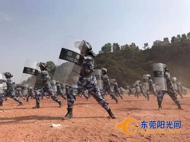 沙角部队训练基地举行新兵训练成果展示活动_东莞阳光网