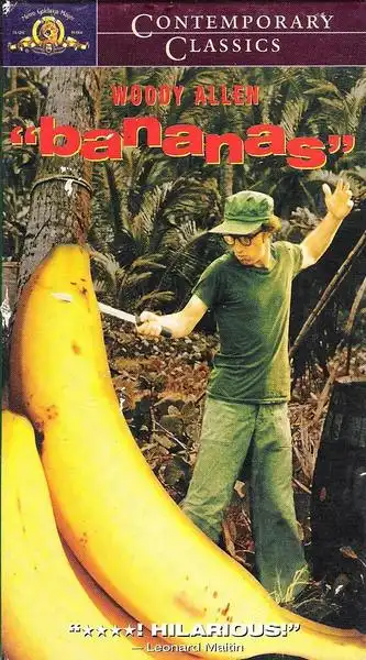 《香蕉》是  伍迪·艾伦  1971年  自编自导自演  的一部喜剧电影.