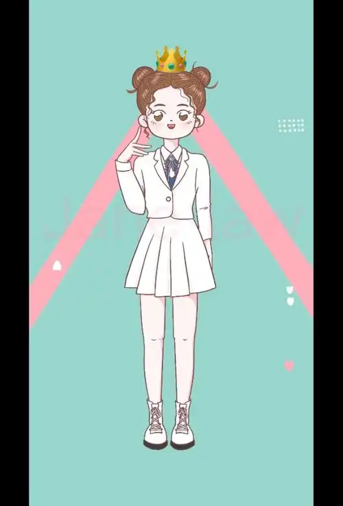 【原创】硬糖少女303成员,希林娜依·高 卡通版成团造型