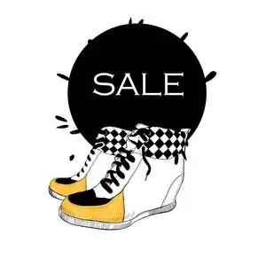 鞋子促销海报图片-鞋子促销海报素材-鞋子促销海报插画-摄图新视界