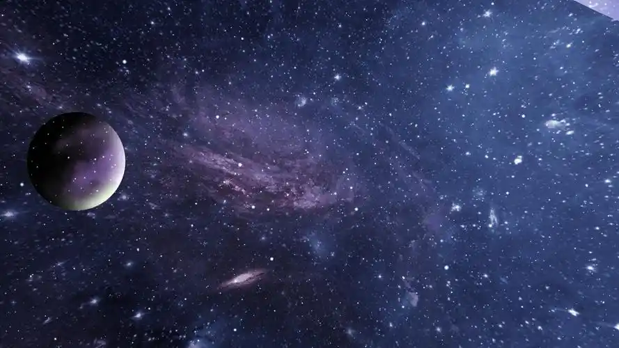 星地球空宇宙星空唯美太空星球星星写实梦幻