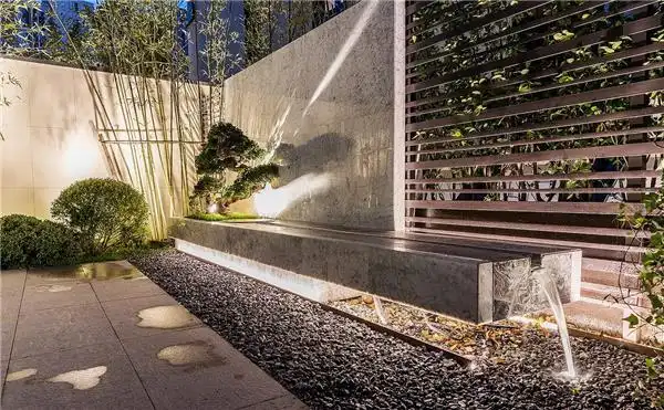 (室外景观墙)#(户外景观墙)#(水景景墙)#(花园景墙)#(现代水景墙)