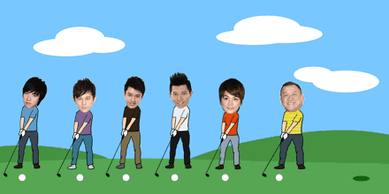 何炅蓝天集体运动gif动图_动态图_表情包下载_soogif