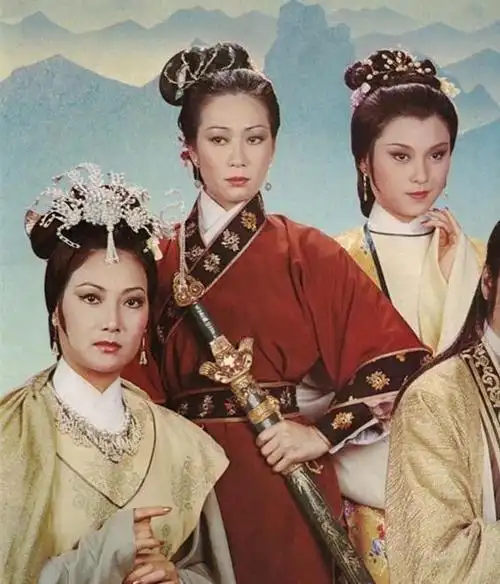 82版《天龙八部》剧照,可谓群星荟萃