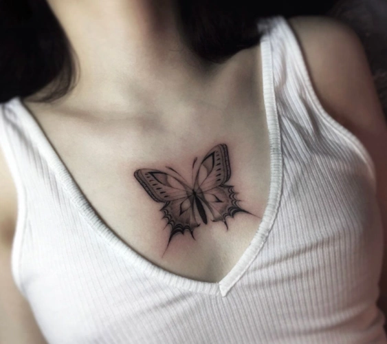 性感的女生胸部纹身图片 女生胸口纹什么图案好看