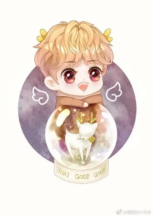 [鹿晗][分享]170326 q版鹿晗大合集 每一个都好想抱回家!