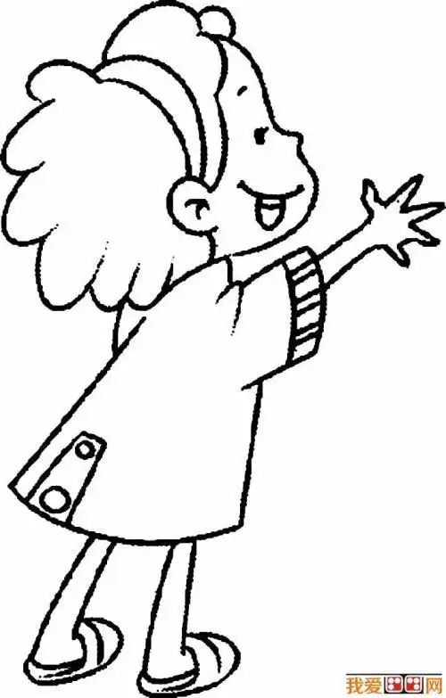 简笔画图片哭泣的小女孩简笔画侧面小女孩简笔画2小女孩简笔画剪纸 第