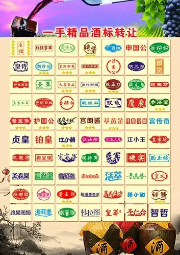 总有一款适合你的白酒商标