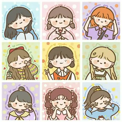 八人闺蜜头像啊