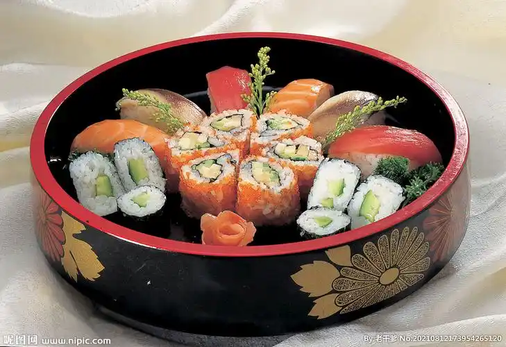 寿司大拼盘摄影图__传统美食_餐饮美食_摄影图库_昵图网nipic.com