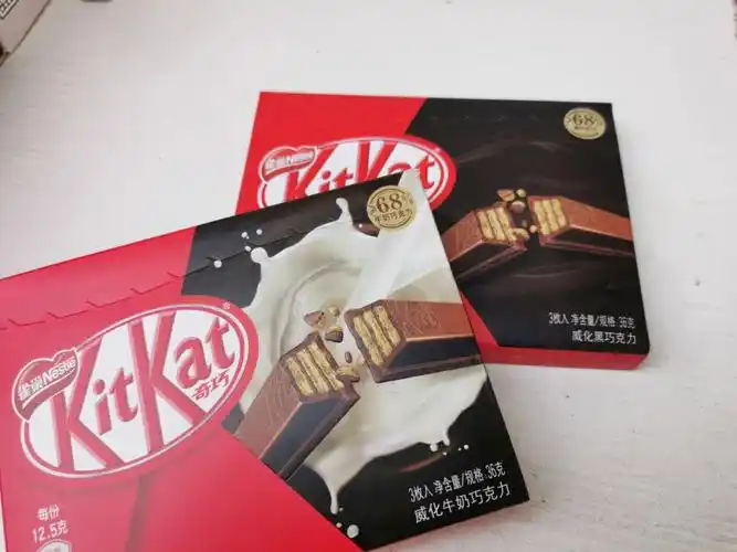 雀巢奇巧威化黑巧克力