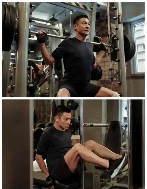 "穿衣显瘦,脱衣有肉"这句话放在刘德华身上再合适不过了.