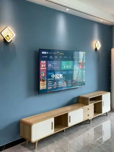 电视墙乳胶漆调色