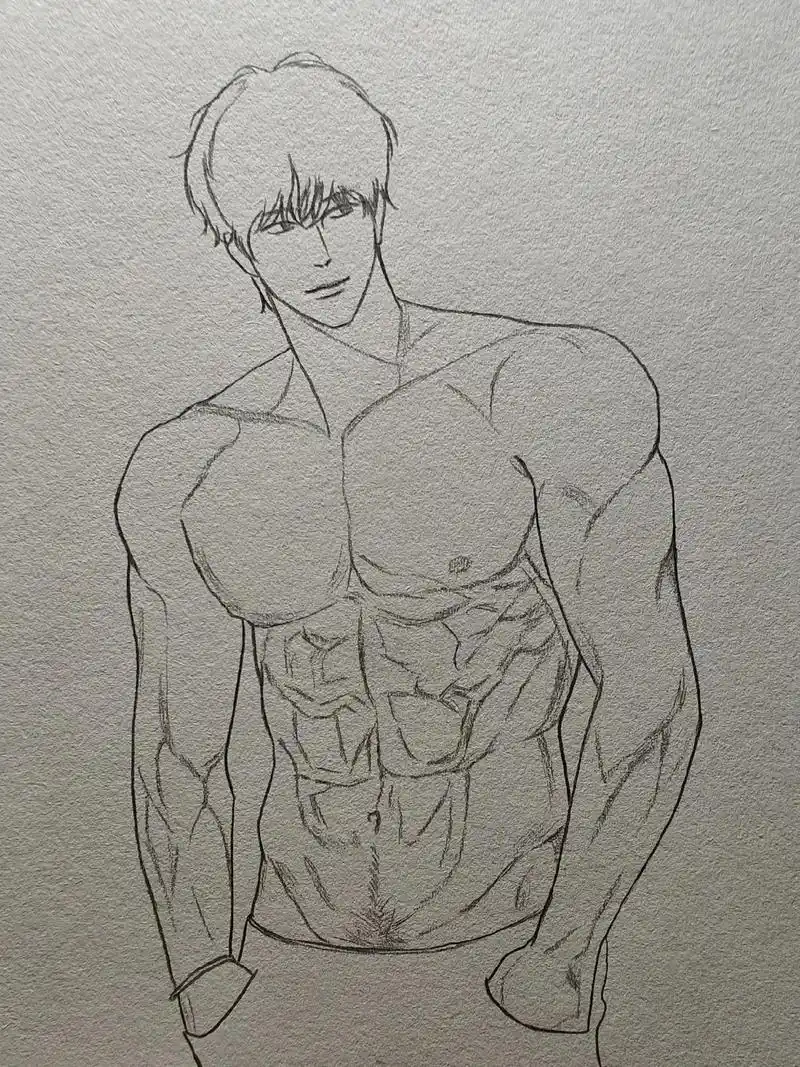 腹肌 #画画 #画渣日常 #秋日暴击 # - 抖音