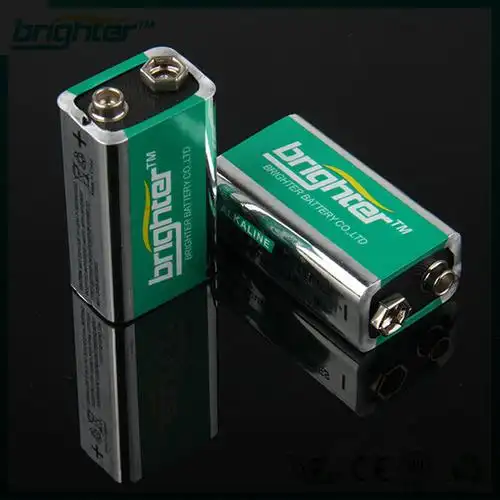 9号电池 电池9v 新光9v电池6lr61 6f22 9伏碱性电池