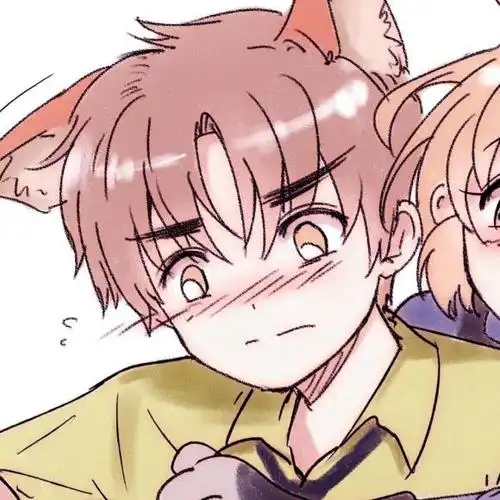 呆萌可爱情侣头像