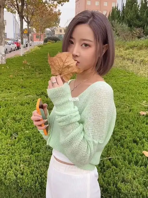 亚麻色短发设计