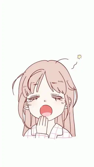 简单 清新 可爱 手绘 卡通 动漫 二次元 萌系 清新 插画 手机壁纸