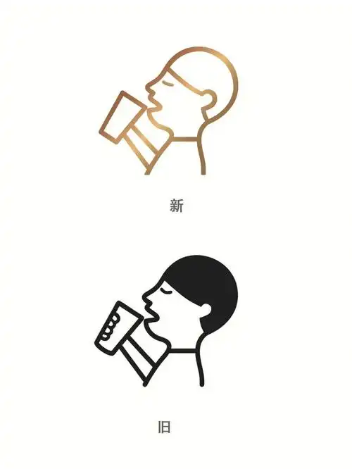 喜茶换新logo头秃了手指消失了
