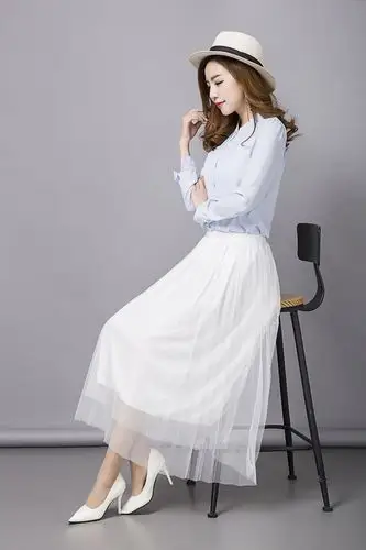 2018春夏新款女装网纱半身裙时尚三层欧根纱女裙厂家一件代发批发