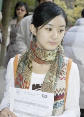 赵丽颖选秀前照片曝光网友大赞纯天然美女