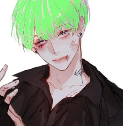 动漫男生捂头发头像 动漫头像图片大全 -【爱个性】