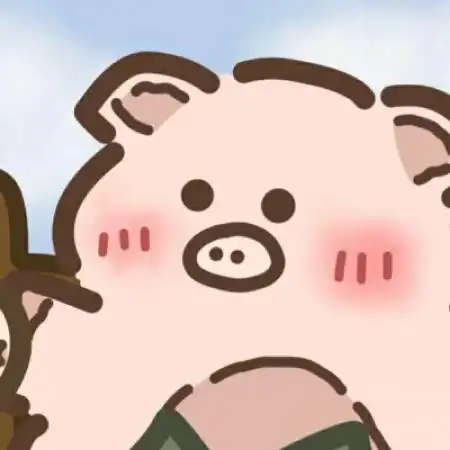 可爱又智障的情侣头像手绘卡哇伊q版图片