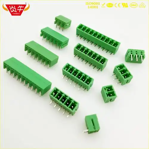 插拔式pcb接线端子15edgrckf2edgr35mmmc15g连接器接插件