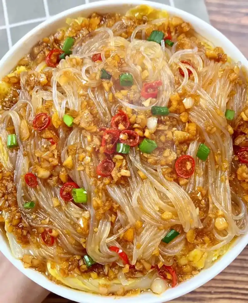 蒜香浓郁!粉丝贼入味!蒜蓉粉丝娃娃菜!超简单 - 抖音