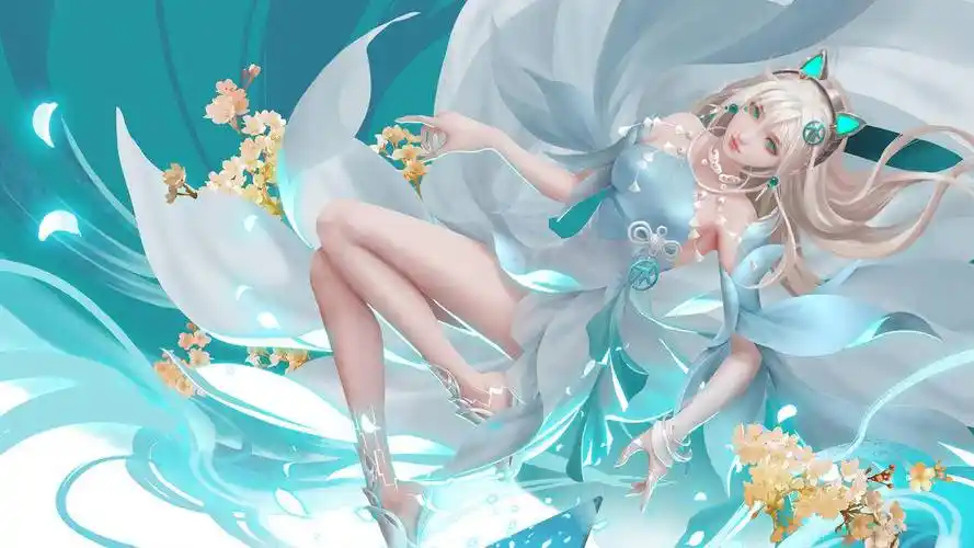 去下载本图是小编精选的第1张壁纸:名字是《动漫 鸟 美女 4k电脑壁纸