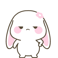 微信表情/宇宙最萌的甜兔酱表情包:甜兔酱和泥萌兔