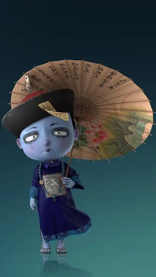 见过可爱的僵尸没有,僵尸才没有这么可爱(手机壁纸《僵尸系列》暗黑