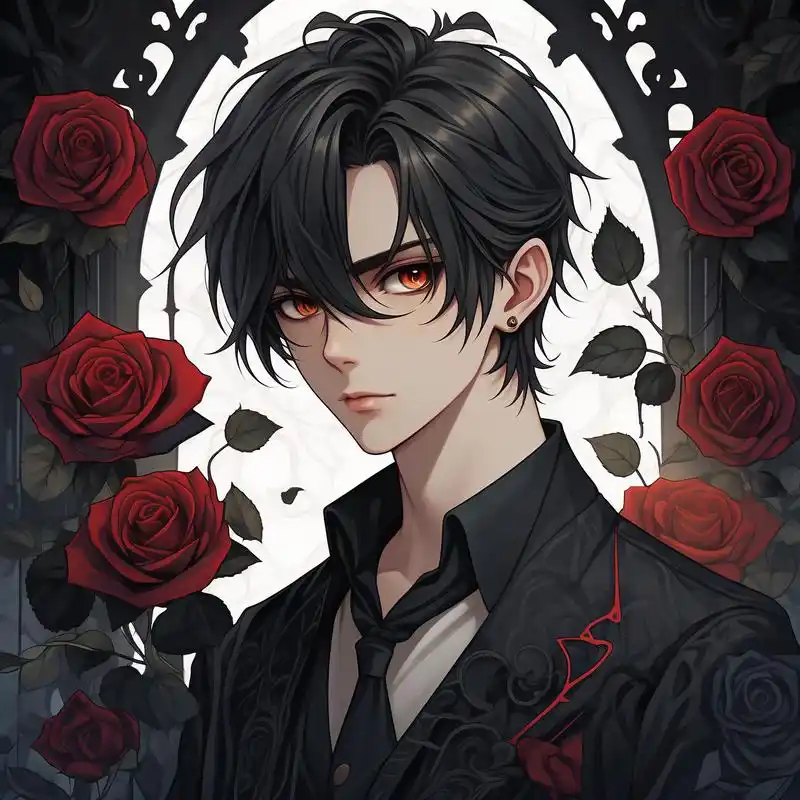 94病娇男暗黑系头像94 沉醉于这组病娇男暗黑风格的头像吧!