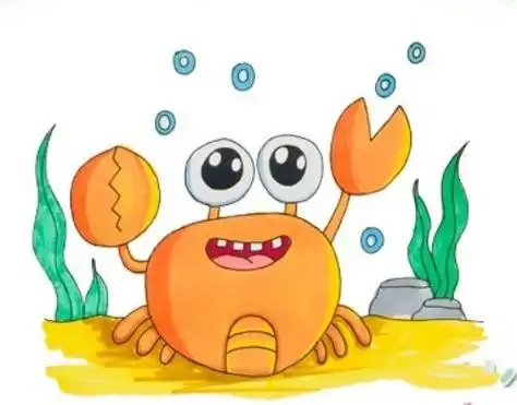 儿童简笔画,动物简笔画,彩色简笔画,简笔画图片