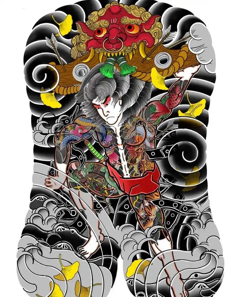 100个适合满背纹身素材 100个适合满背纹身素材,争取早点完成100个满