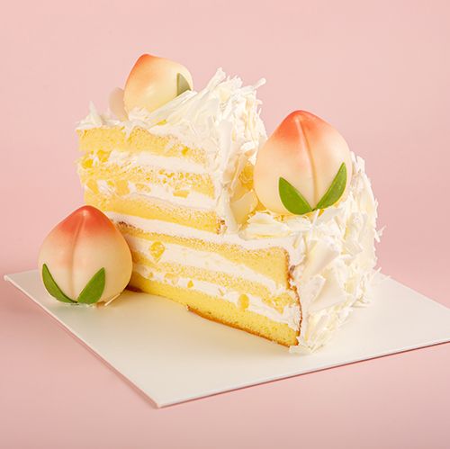 皇家美孚生日蛋糕祝寿福寿无疆蟠桃巧克力青岛青岛市市区免费新鲜