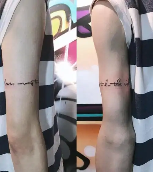 英文臂环_纹身图案手稿图片_lisa的纹身作品集