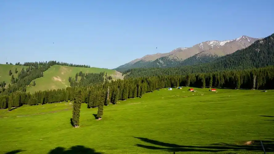 新疆科克尔斯陶牧区风景摄影1600x900分辨率查看