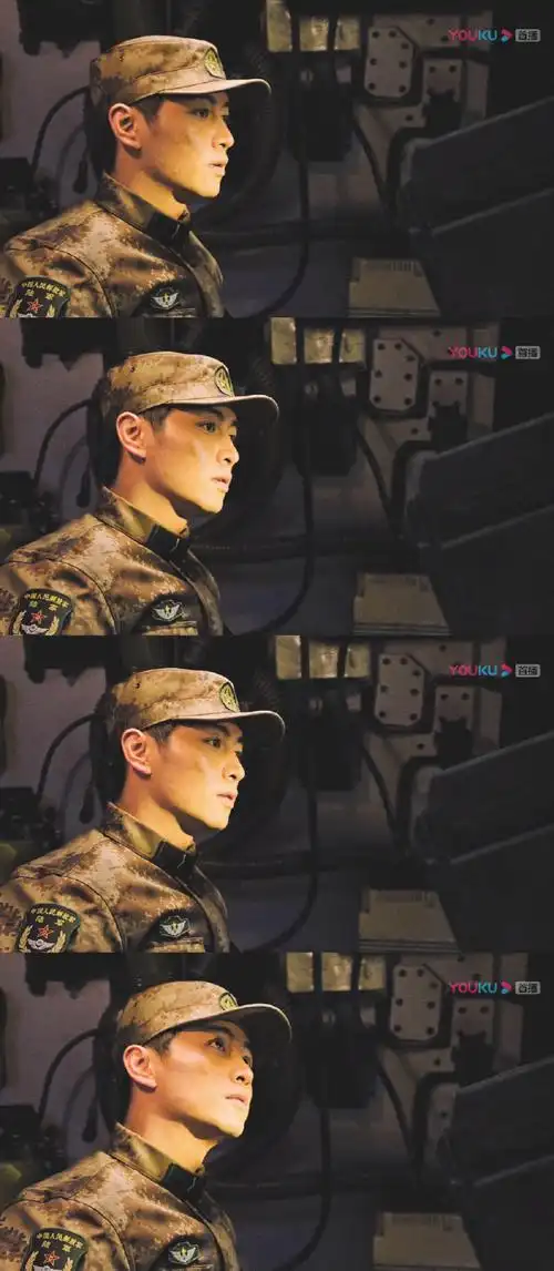 陈晓美人尖#陆战之王的陈晓穿军装真的好帅啊啊啊啊啊啊啊!