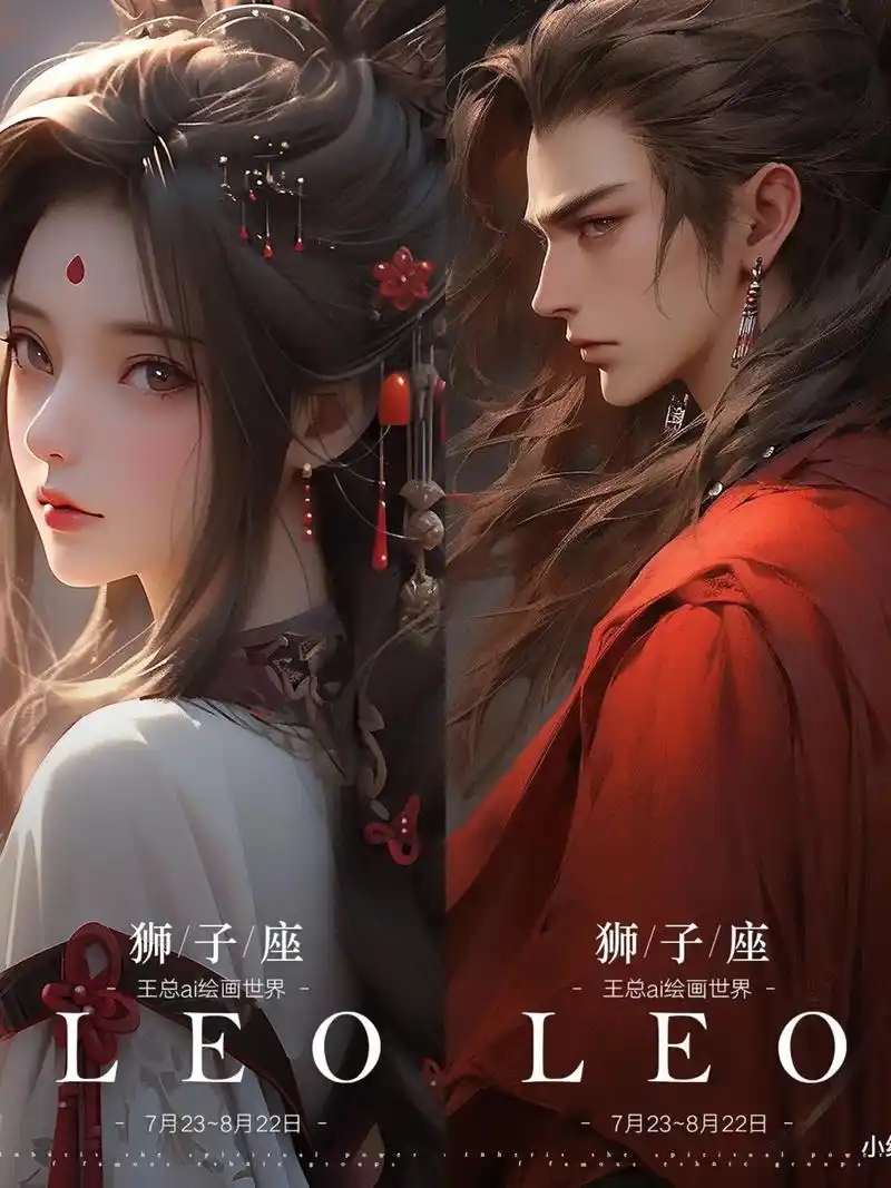 十二星座82古风情侣佳人(合集)中国风二次元古风帅哥美女合集# - 抖