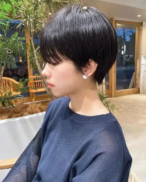 关注发型图片库,每天分享好发型今年这种日系小清新短发太火了!