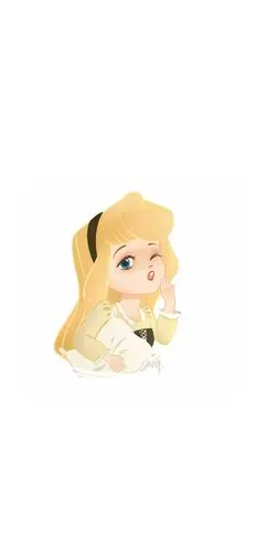 迪士尼公主q版形象高清手机壁纸