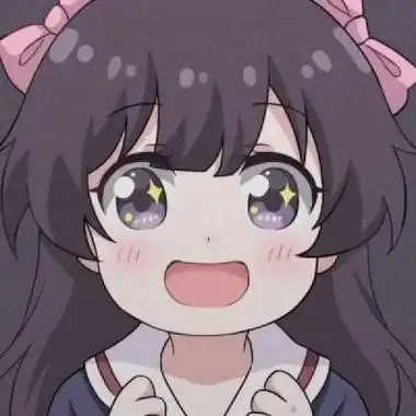 不正经害羞脸动漫女生头像图片