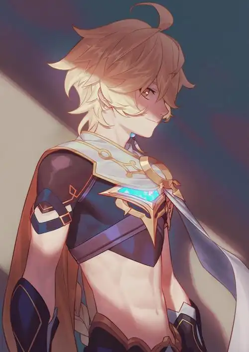 原神 空 甘雨 钟离 @haje714_pic