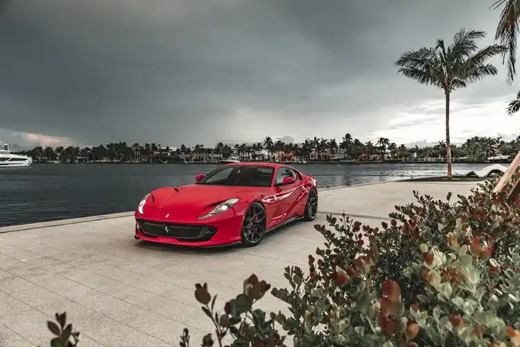 ferrari 812 superfast豪车超跑,霸气.