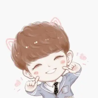 蔡徐坤卡通头像可爱呆萌